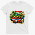 SOUTH AFRICA North America Soccer Tournament 2026 T-Shirt - White