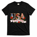 USA 250 Years Of Freedom T-Shirt - Black