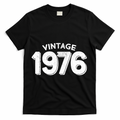 Vintage 1976 Celebrate 50th Birthday T-Shirt - Black