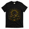 Vintage Boho Sun T-Shirt - Black