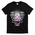 Genuine Aged 50 Years Vintage Chick 50th Birthday T-Shirt - Black