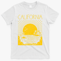 Vintage California Rising Sun T-Shirt - White