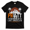 Vintage Pratt For Mayor Of Los Angeles T-Shirt - Black
